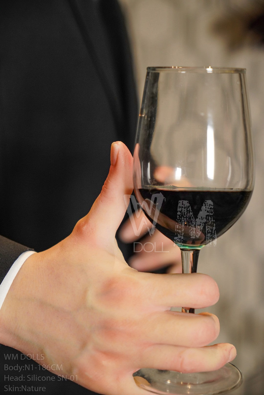 Kenji bambola del sesso maschile (WM-Doll 186 cm #N1 Silicone)