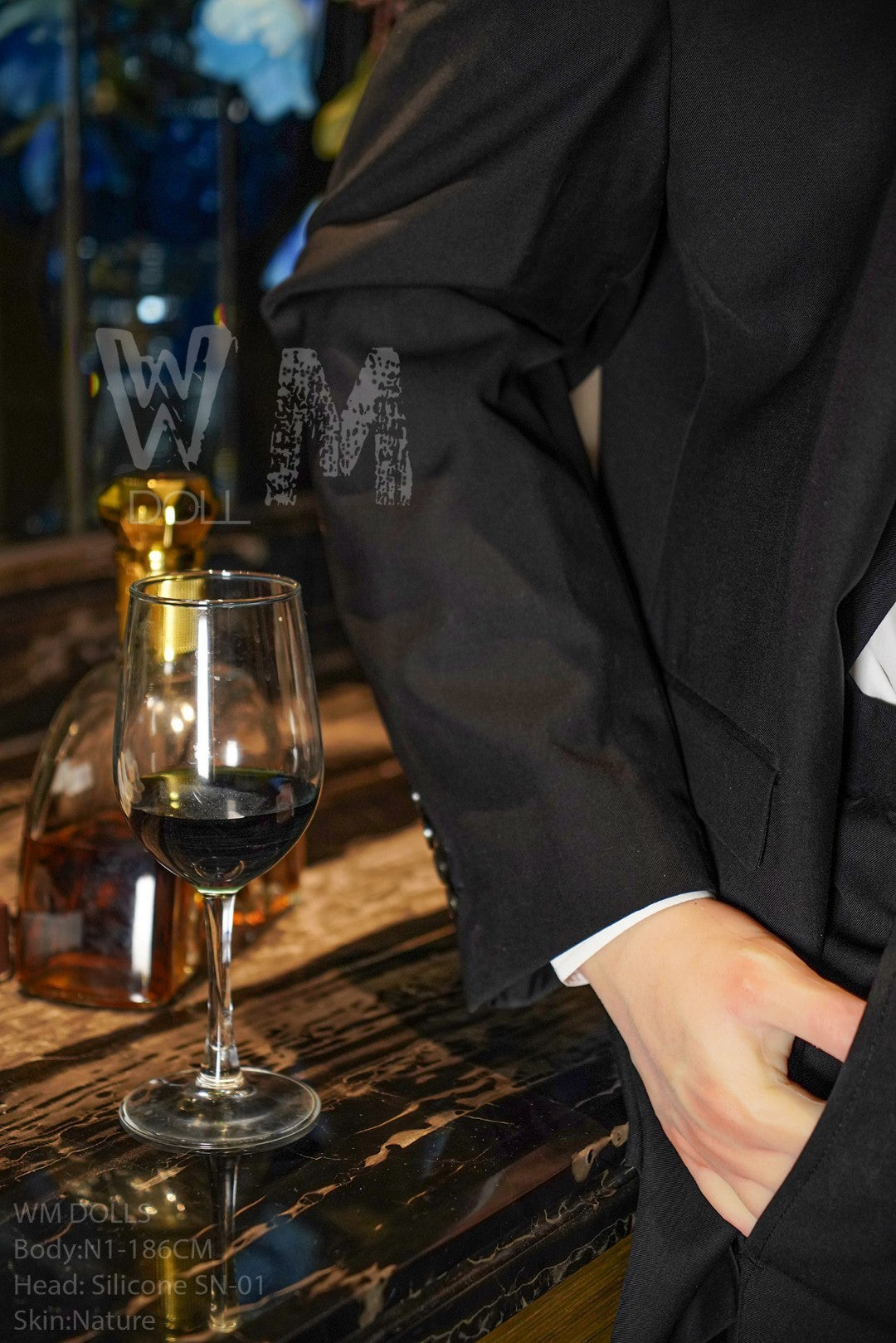 Kenji bambola del sesso maschile (WM-Doll 186 cm #N1 Silicone)