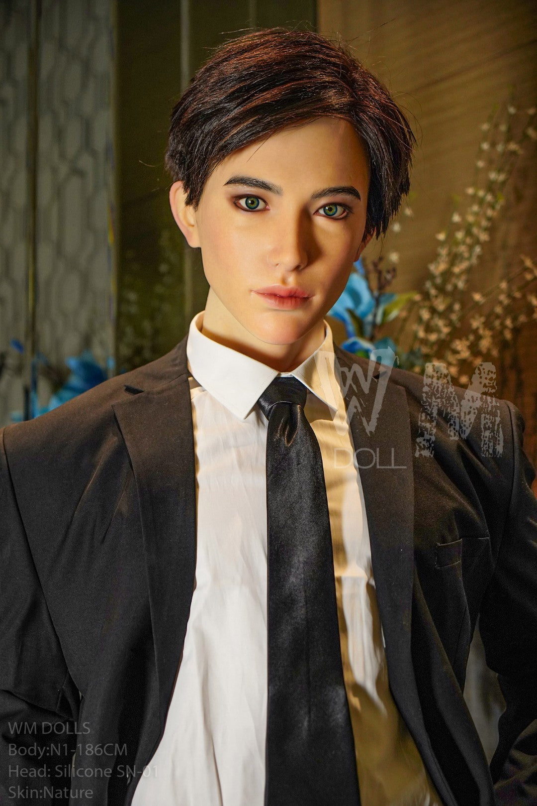 Kenji bambola del sesso maschile (WM-Doll 186 cm #N1 Silicone)