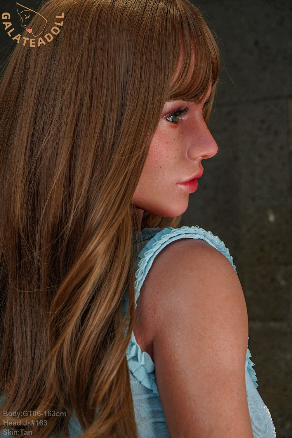 Fiona bambola del sesso (Galatea Doll Coppa D da 163 cm n. 163 in silicone)