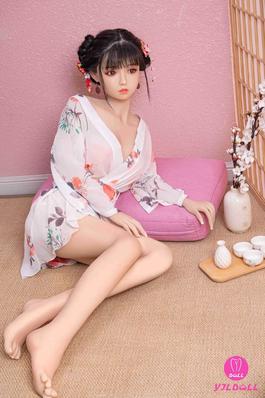 Irene bambola del sesso (YJL Doll Coppa C da 148 cm n. 210 TPE+silicone)