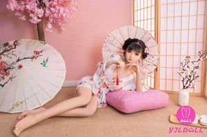 Bambola di sesso irene (YJL Doll 148 cm C-CUP #210 TPE+silicone)