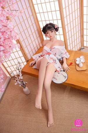 Bambola di sesso irene (YJL Doll 148 cm C-CUP #210 TPE+silicone)