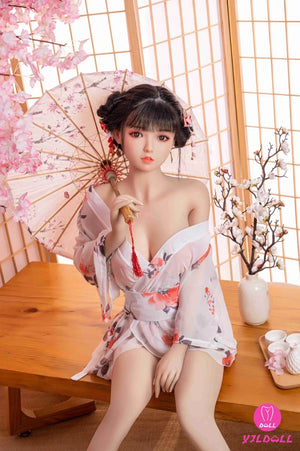 Bambola di sesso irene (YJL Doll 148 cm C-CUP #210 TPE+silicone)