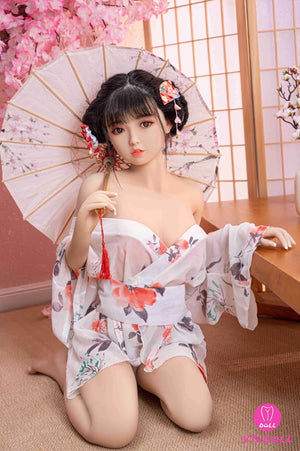 Bambola di sesso irene (YJL Doll 148 cm C-CUP #210 TPE+silicone)
