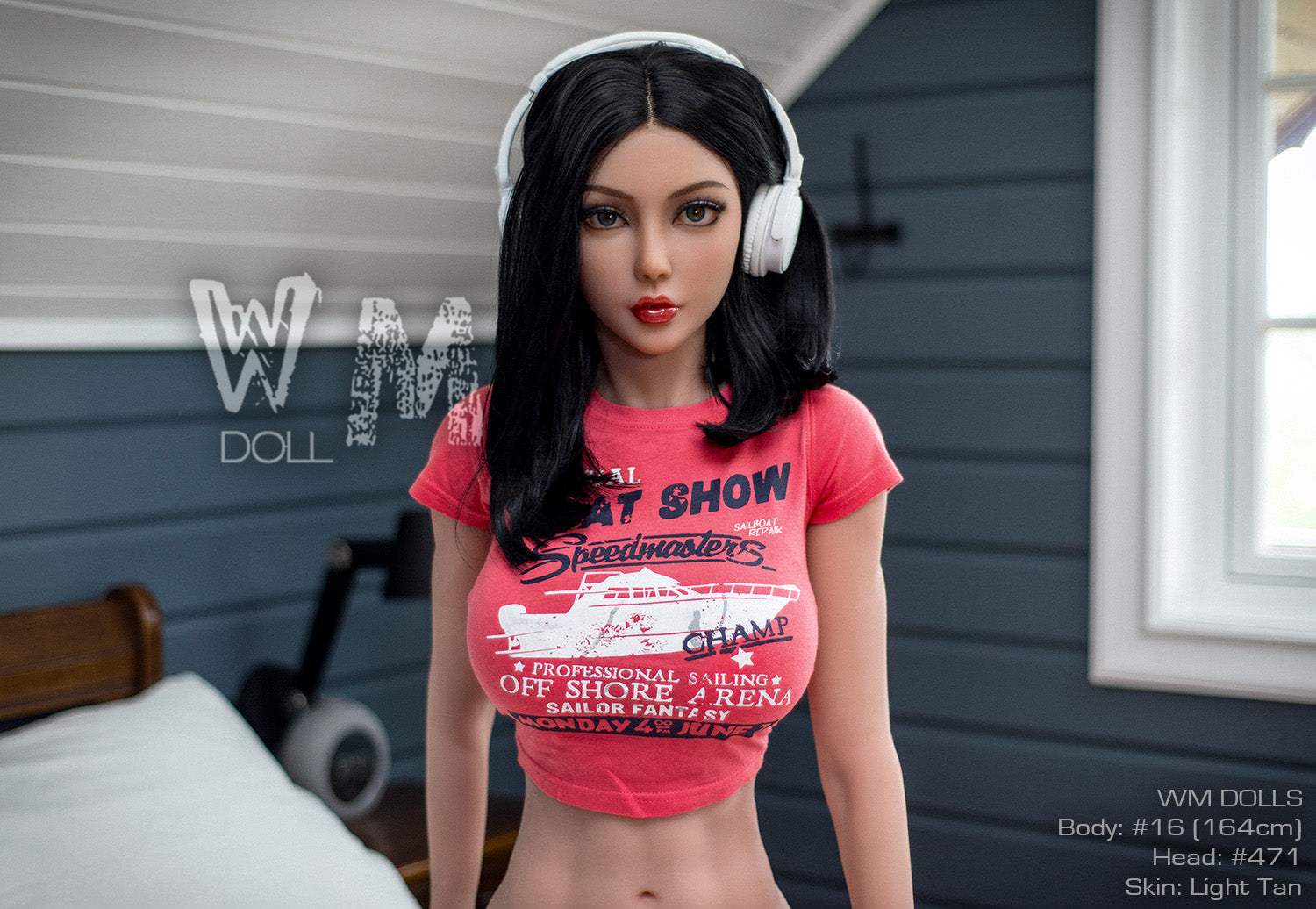 Bonnie bambola del sesso (WM-Doll Coppa E da 164 cm n. 471 TPE)