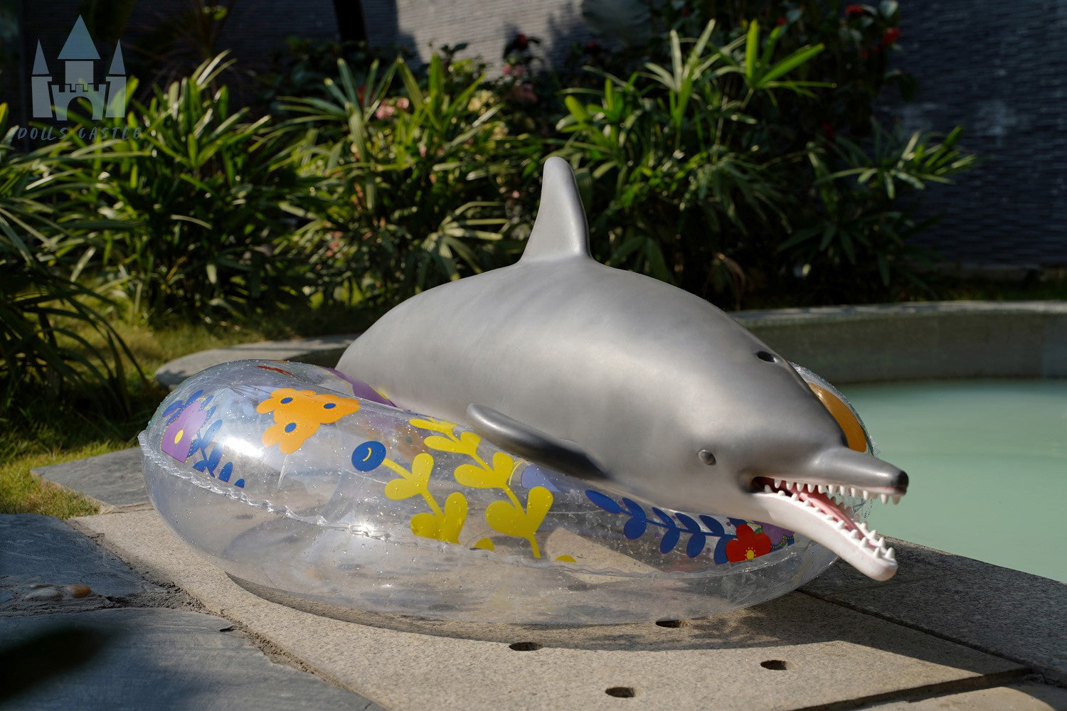 Bambola del sesso del delfino (Dolls Castle 130 cm Silicone)