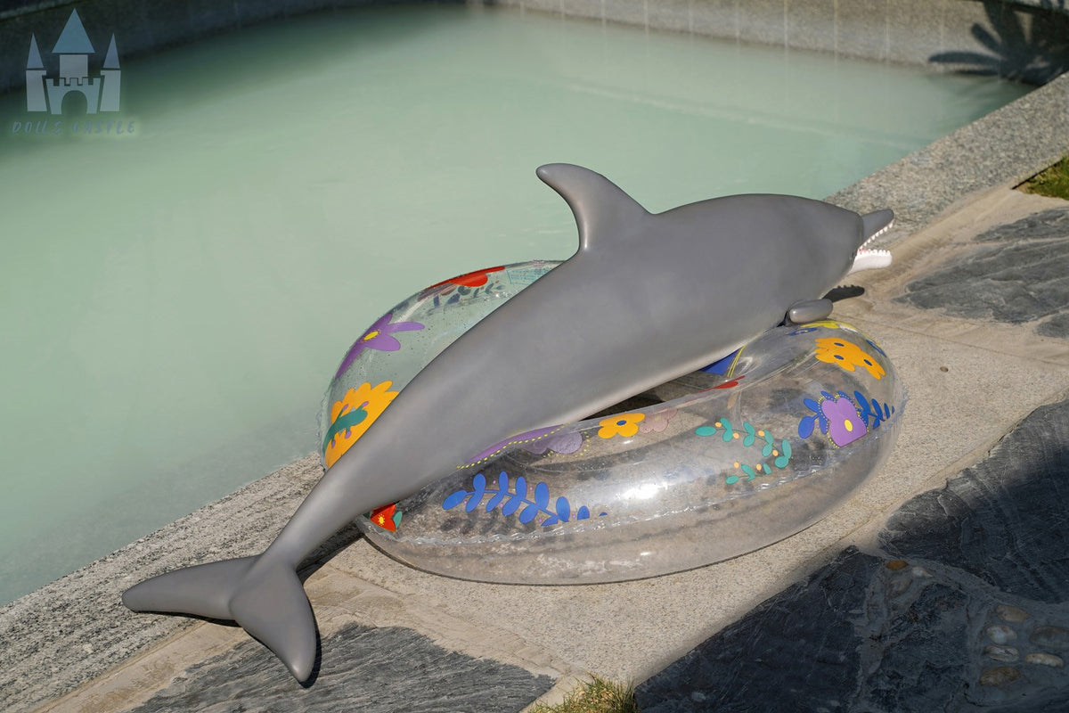 Bambola del sesso del delfino (Dolls Castle 130 cm Silicone)