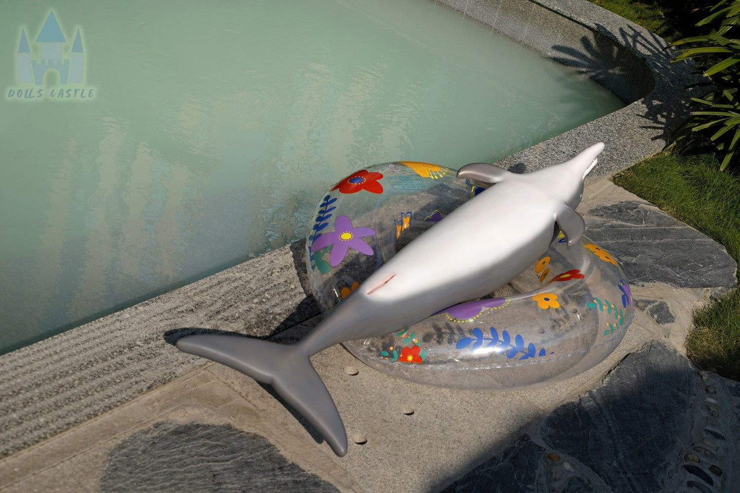 Bambola del sesso del delfino (Dolls Castle 130 cm Silicone)