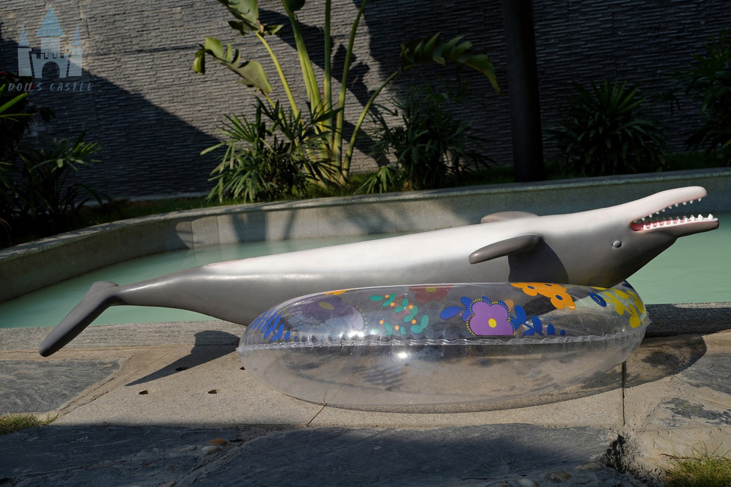 Bambola del sesso del delfino (Dolls Castle 130 cm Silicone)