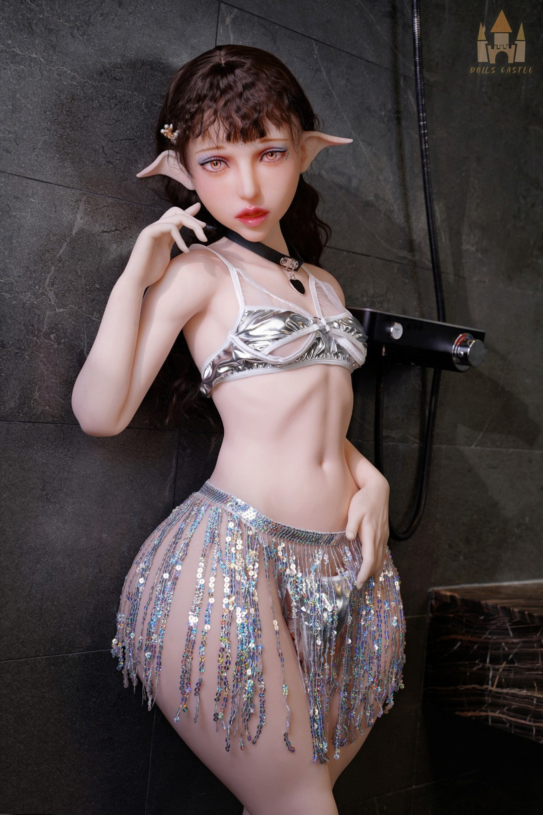 Elfi Shemale Sexdocka (Dolls Castle 148cm B-Kupa #DC65 TPE+Silikon)