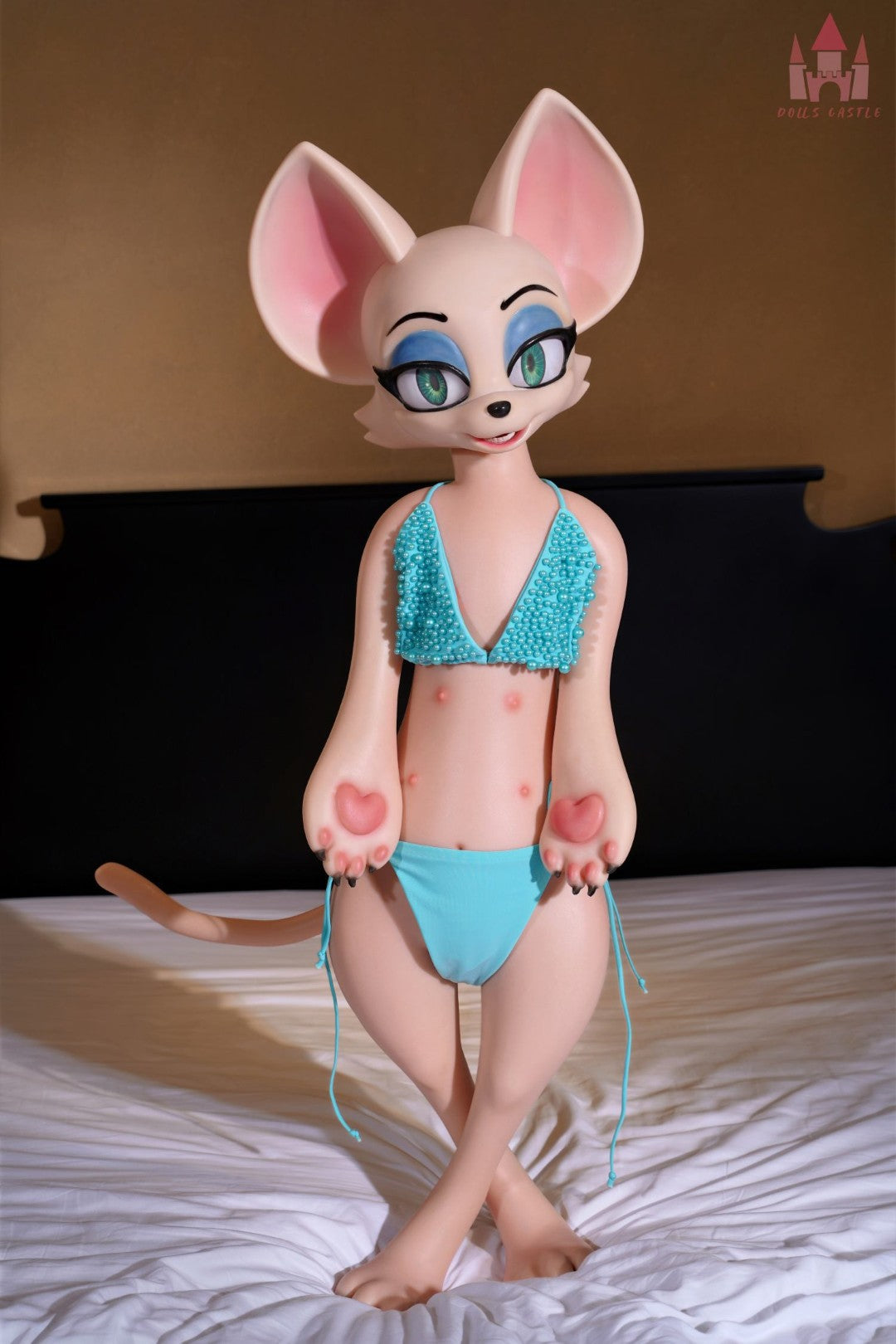 Bambola del sesso del pipistrello del castello (Dolls Castle Coppa A da 100 cm #SZ16 in silicone)
