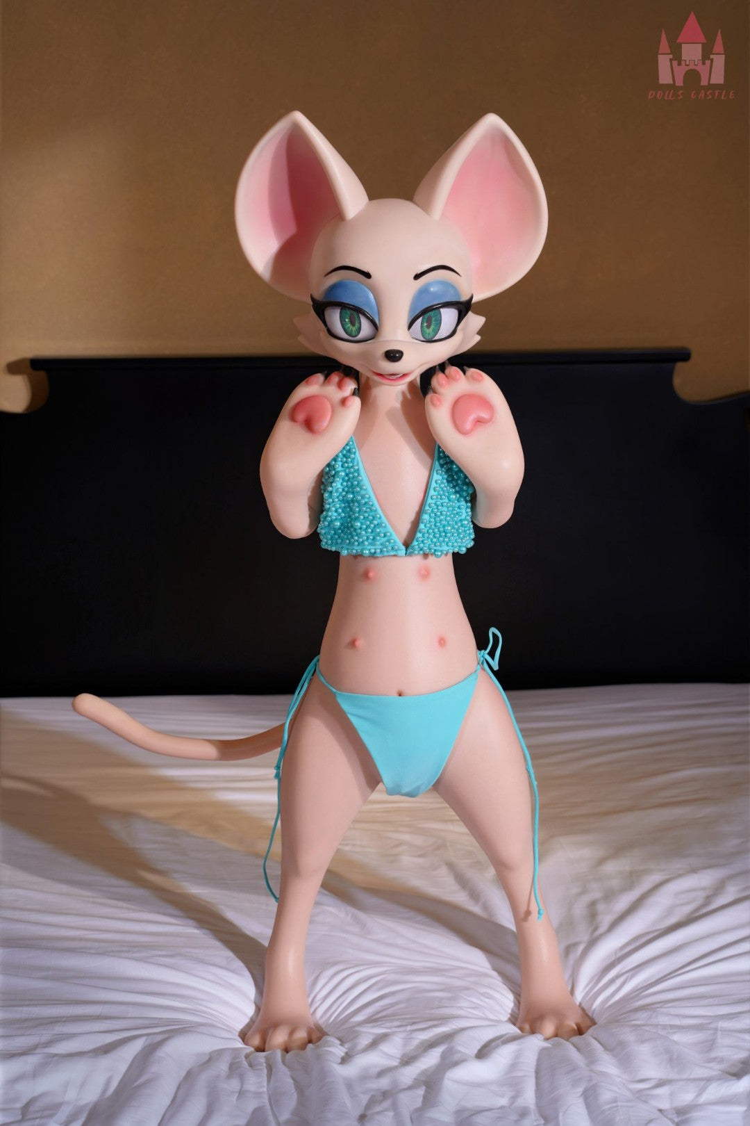 Bambola del sesso del pipistrello del castello (Dolls Castle Coppa A da 100 cm #SZ16 in silicone)