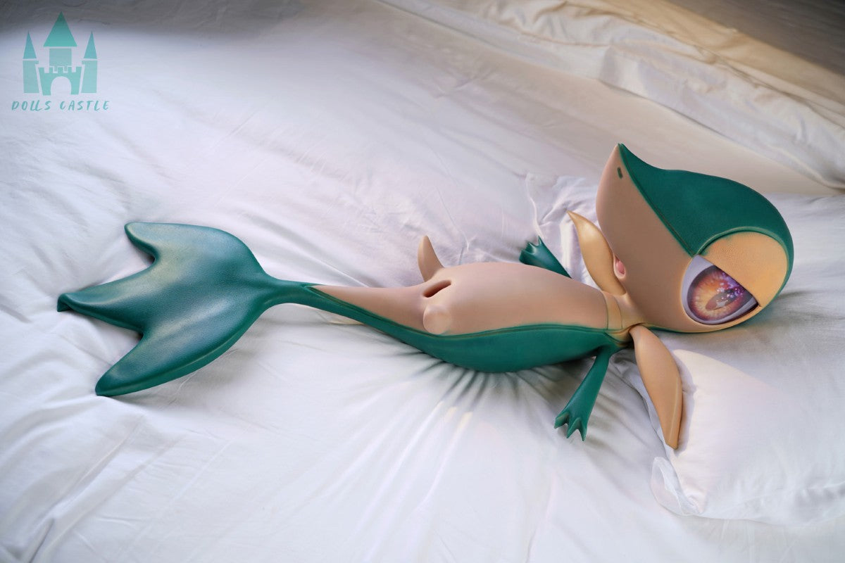 Snivy bambola del sesso (Dolls Castle 80 cm Silicone)