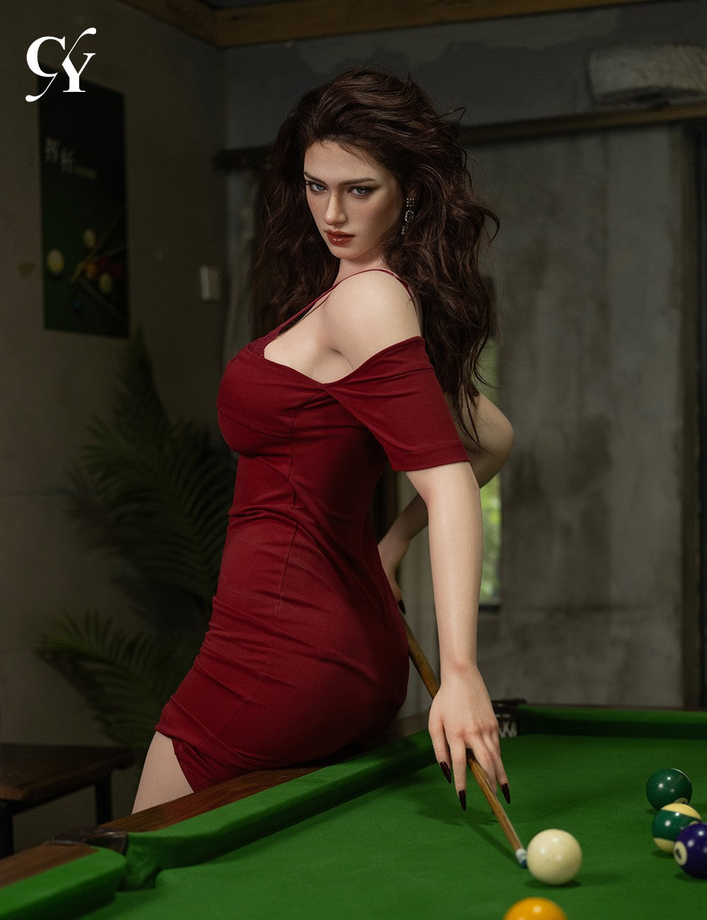Elva Bambola sessuale (TOP CYDOLL 176 cm E-CUP TPE+silicone)