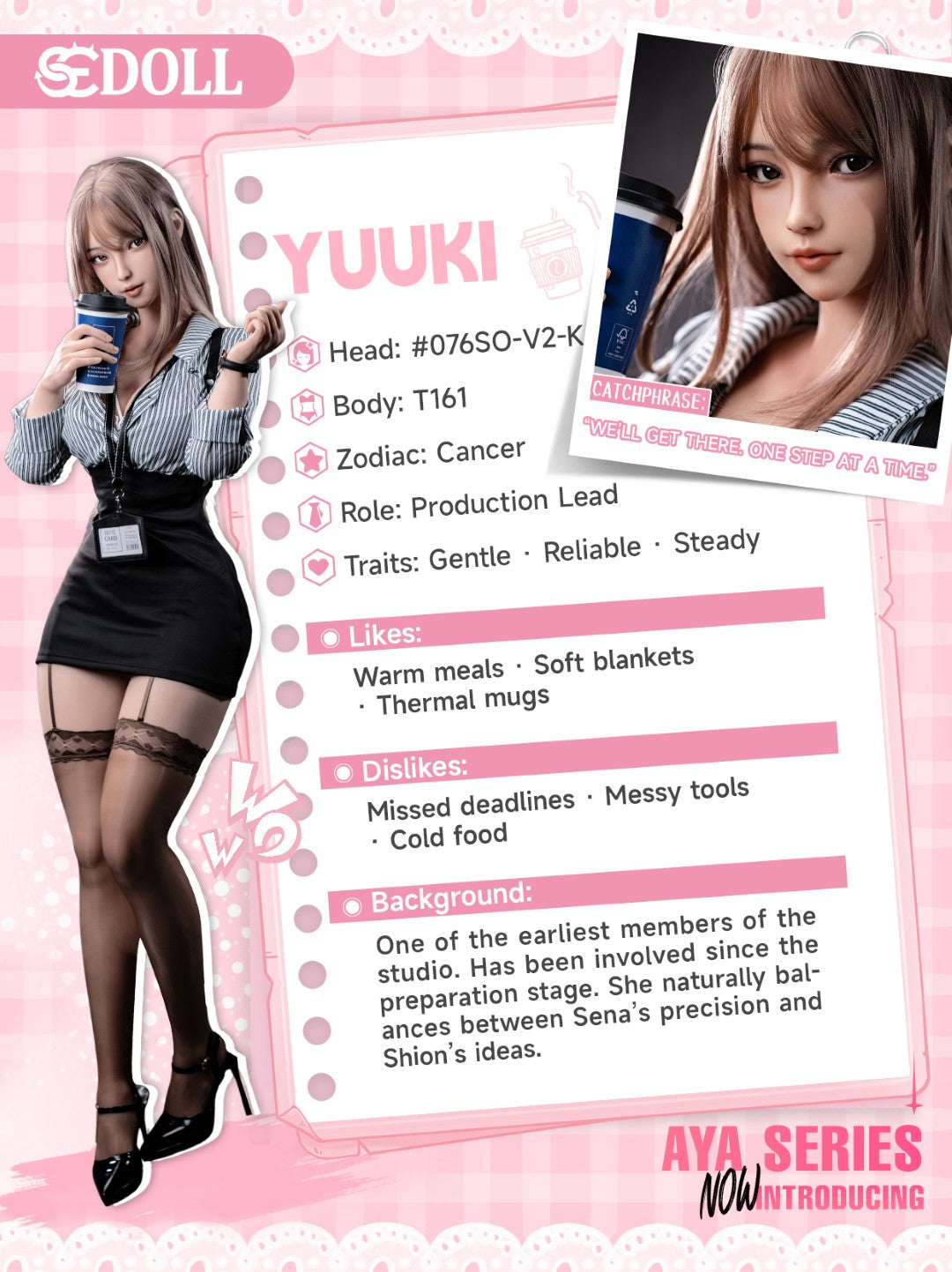 Yuuki.K bambola del sesso (SEDoll Coppa C da 161 cm #076SOV2 RST silicone)