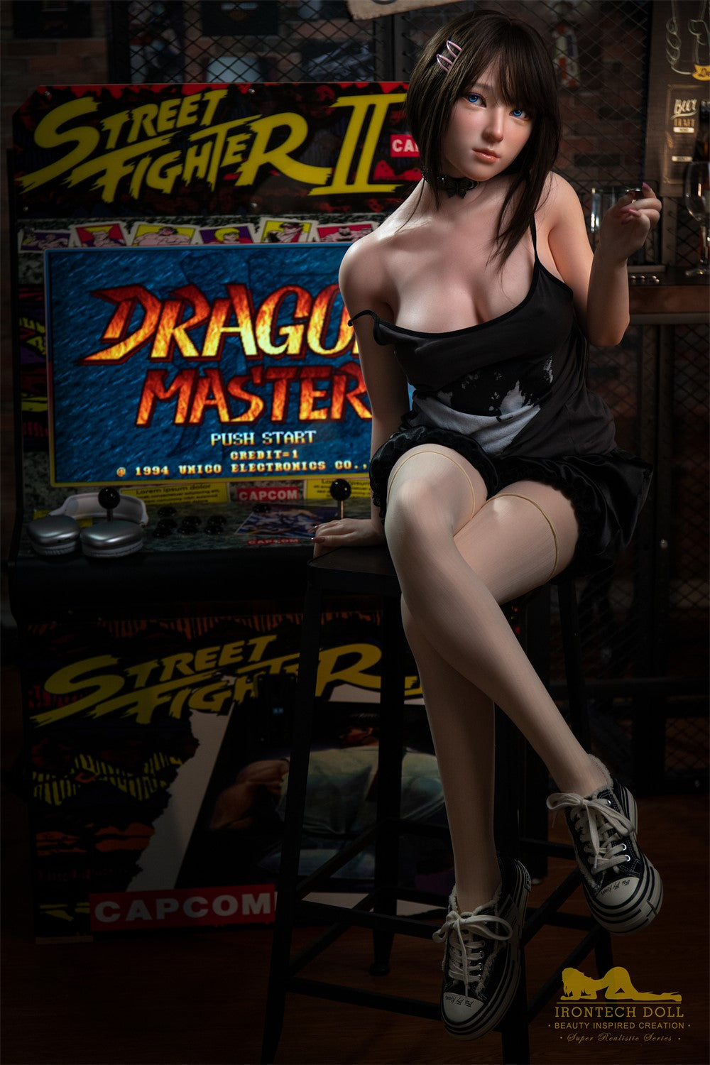 Bambola del sesso Himari (Irontech Doll 148 cm Plus E-Kupa S24 Silicone)