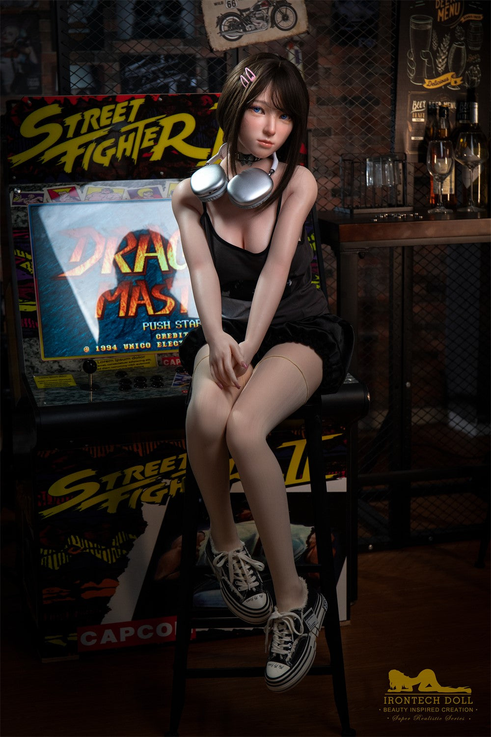 Bambola del sesso Himari (Irontech Doll 148 cm Plus E-Kupa S24 Silicone)