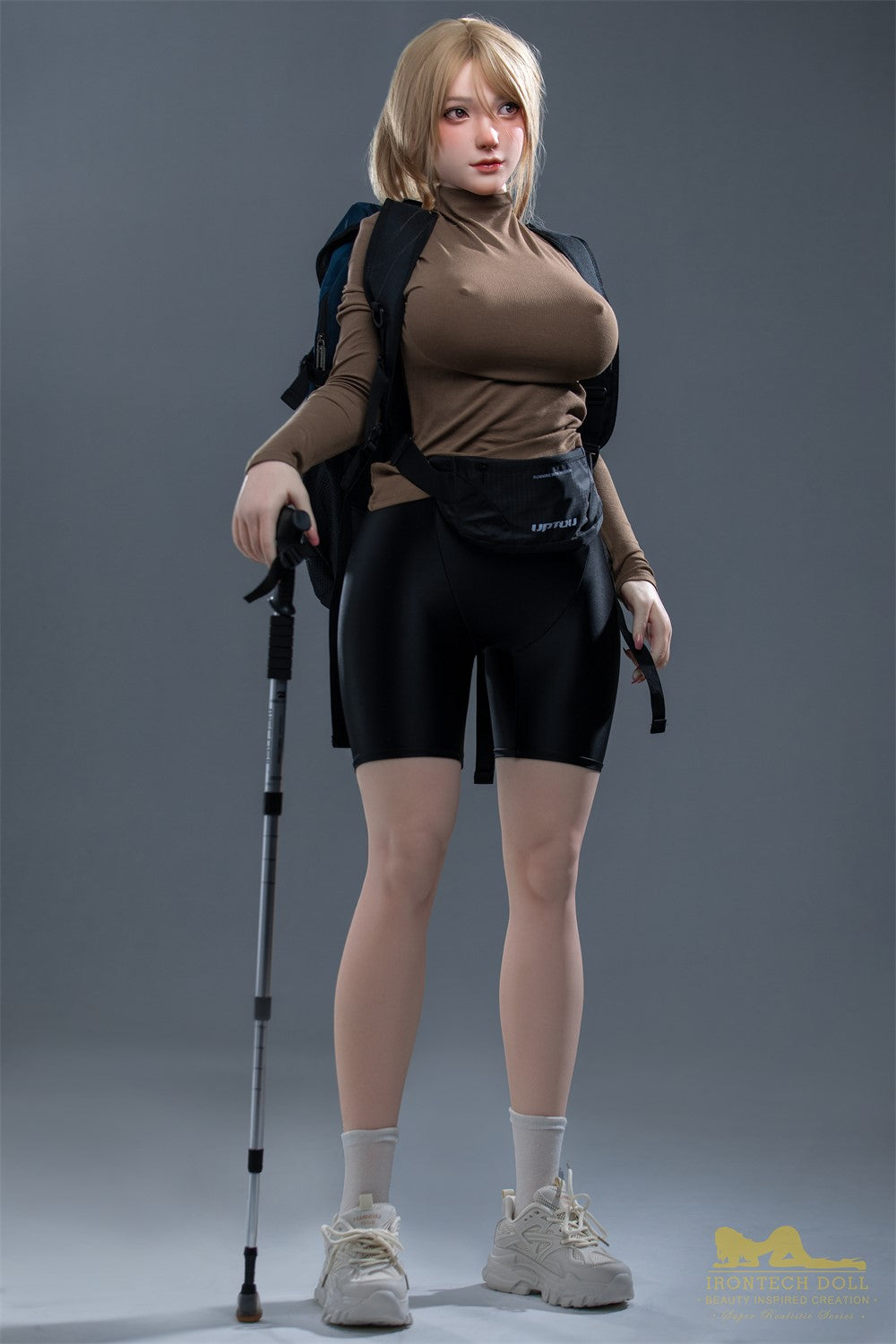 Bambola del sesso del gattino (Irontech Doll 165 cm Coppa F S32 in silicone)