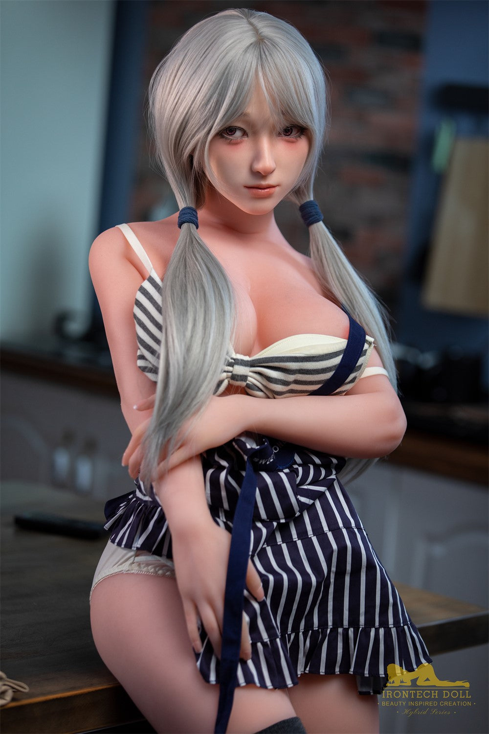 Anzu bambola del sesso (Irontech Doll Coppa F da 154 cm S24 TPE+silicone)