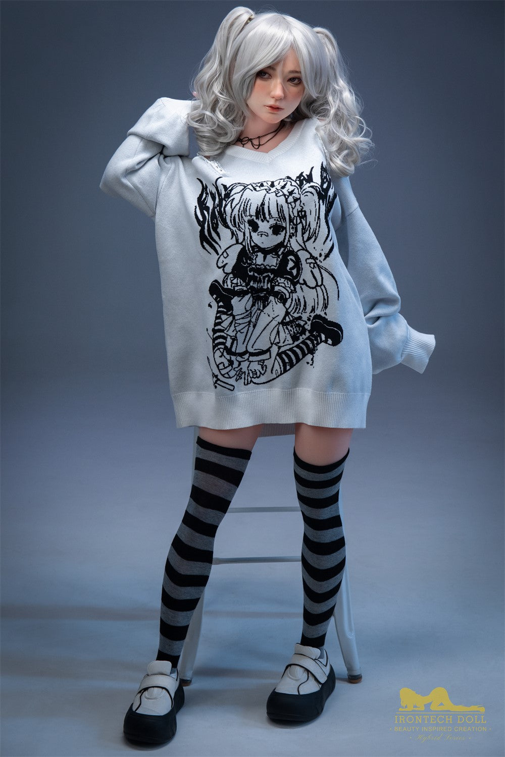 Kimmy bambola del sesso (Irontech Doll Coppa F S10 TPE+silicone da 154 cm)