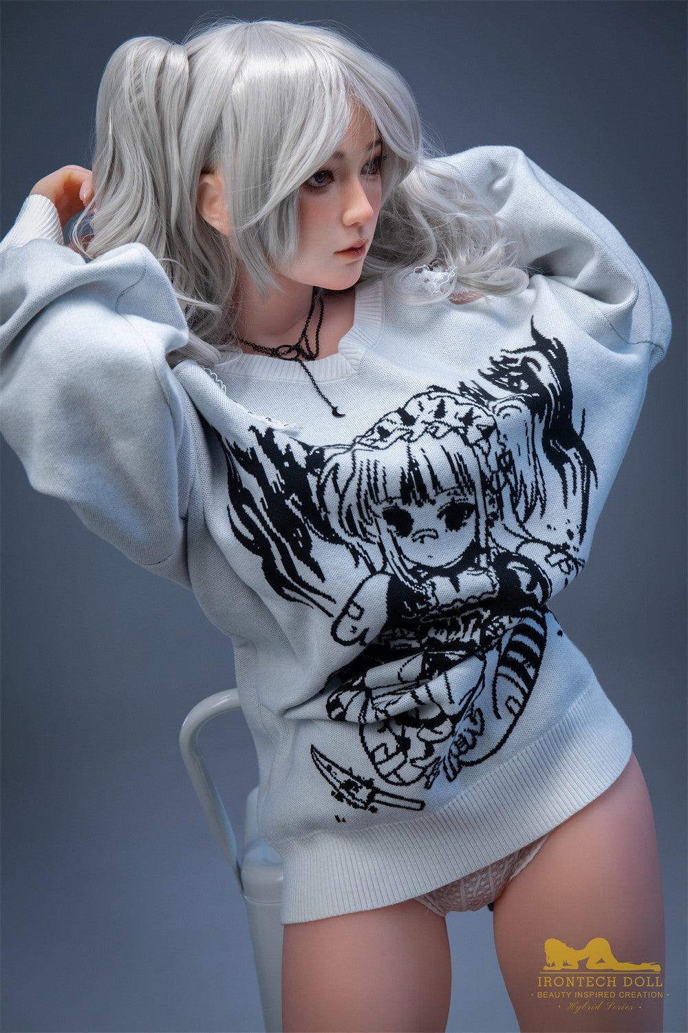 Kimmy bambola del sesso (Irontech Doll Coppa F S10 TPE+silicone da 154 cm)