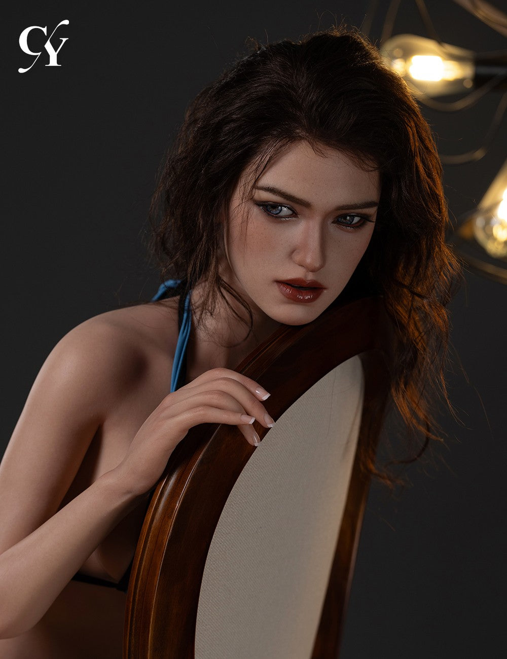 Elva bambola del sesso (TOP CYDOLL Coppa C da 150 cm (TPE+silicone)