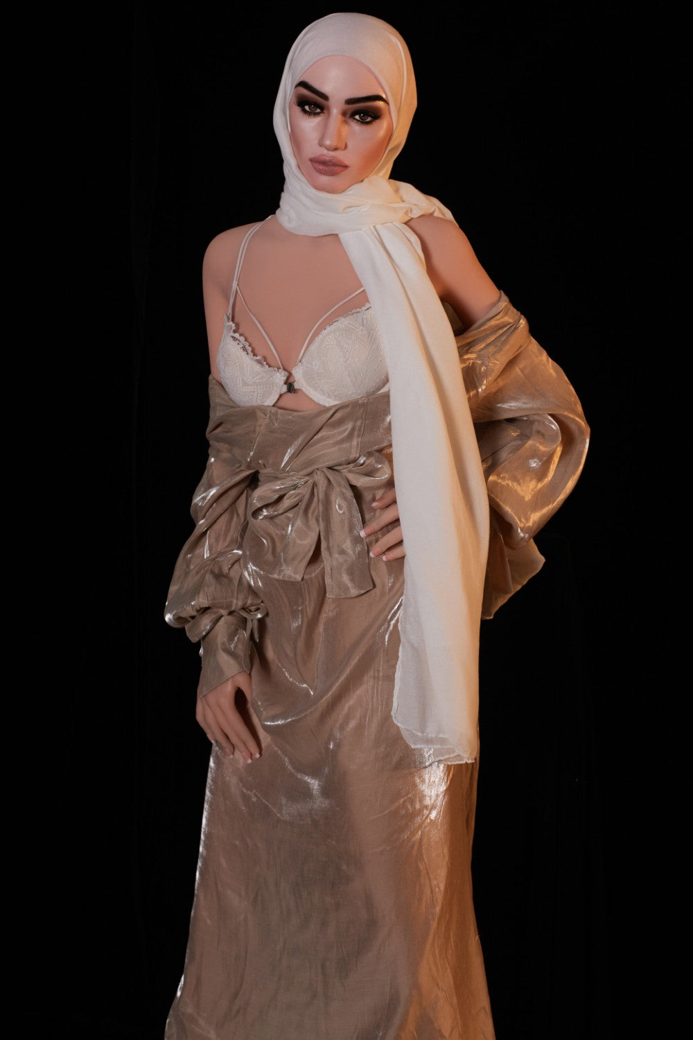 Zara bambola del sesso (Climax Doll Pro 177 cm Coppa A (TPE+silicone)