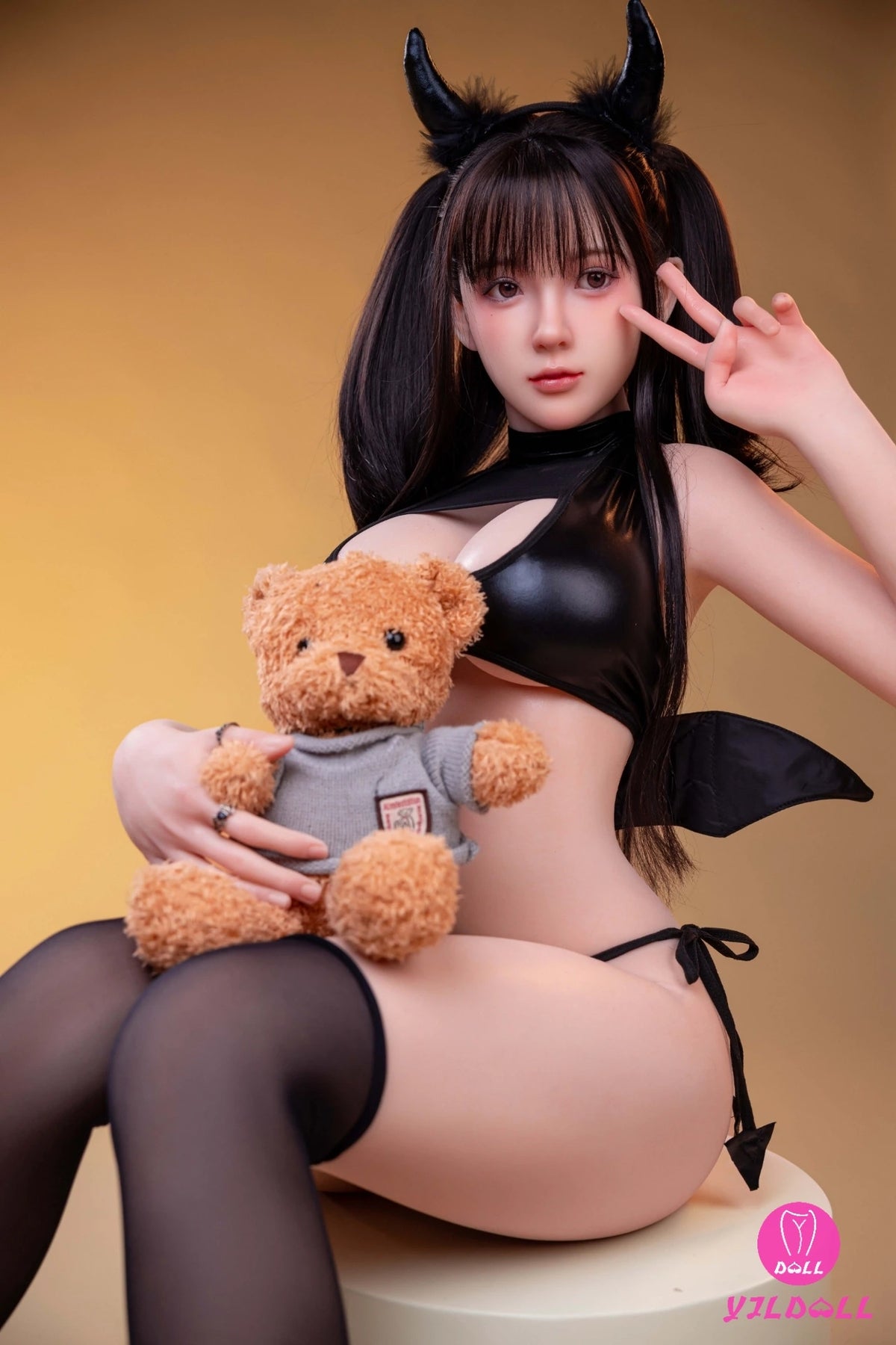 Bambola del sesso Qiao Jing (YJL Doll Coppa E da 168 cm n. 453 in silicone)