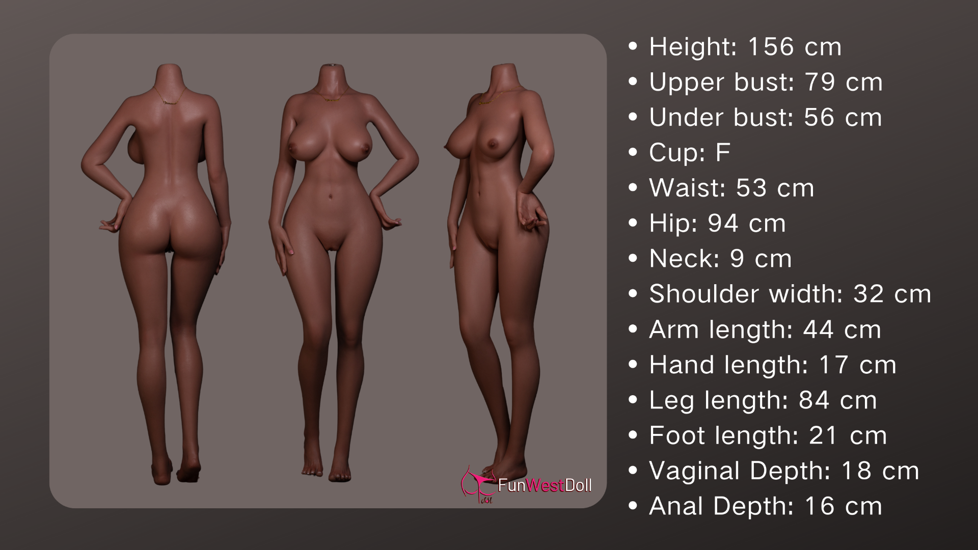 Bella Sex Doll (FunWest Doll 156 cm F-CUP #037S Silicone)