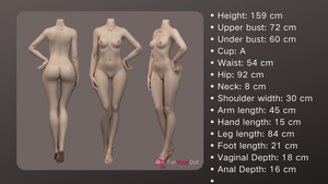 Hatsune Miko Sex Doll (FunWest Doll 159 cm A-CUP #041s Silicone)