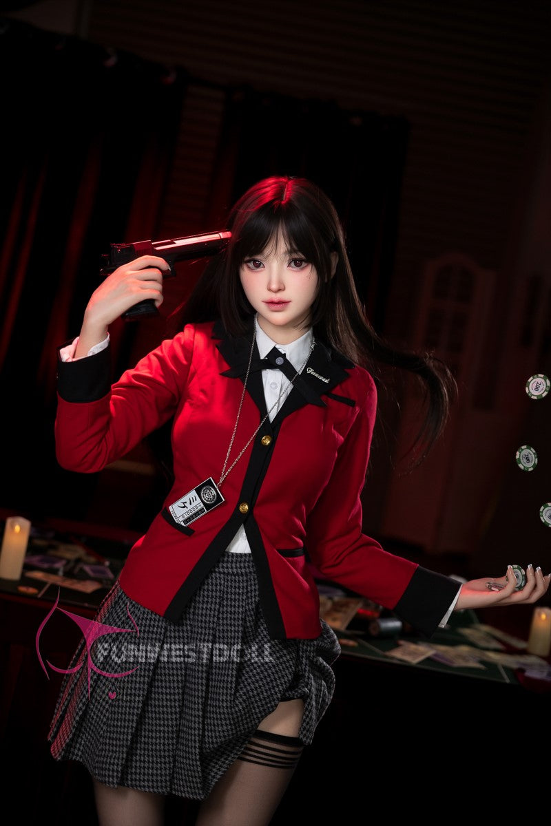 Yumeko Jabami bambola del sesso (FunWest Doll 159 cm Coppa A #038S Silicone)