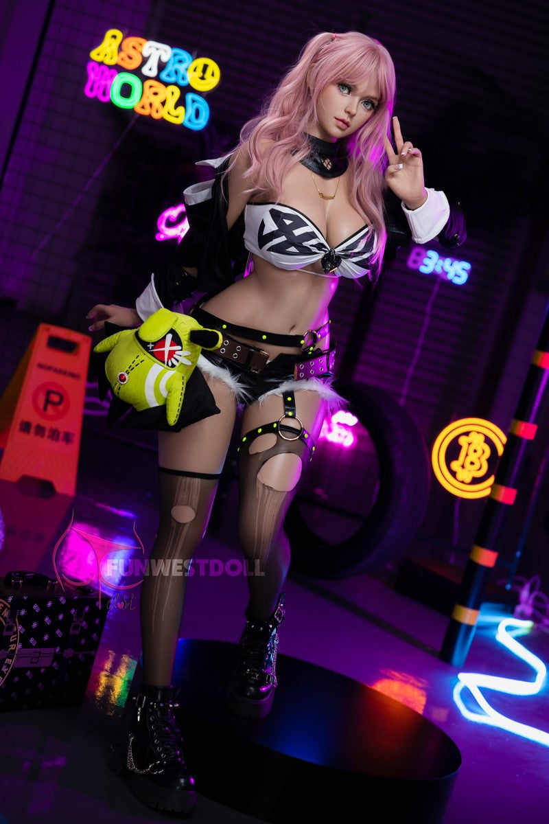 Nicole bambola del sesso (FunWest Doll Coppa G da 157 cm #036S in silicone)