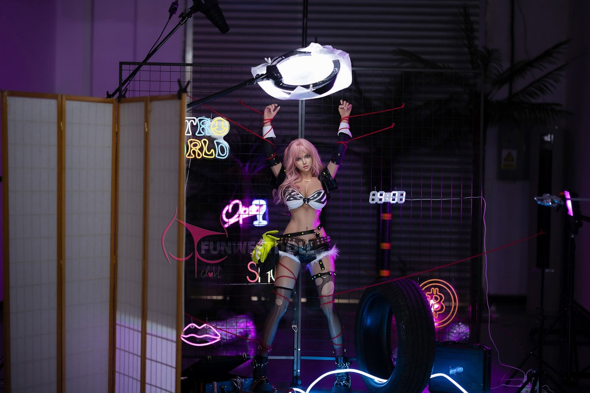 Nicole bambola del sesso (FunWest Doll Coppa G da 157 cm #036S in silicone)