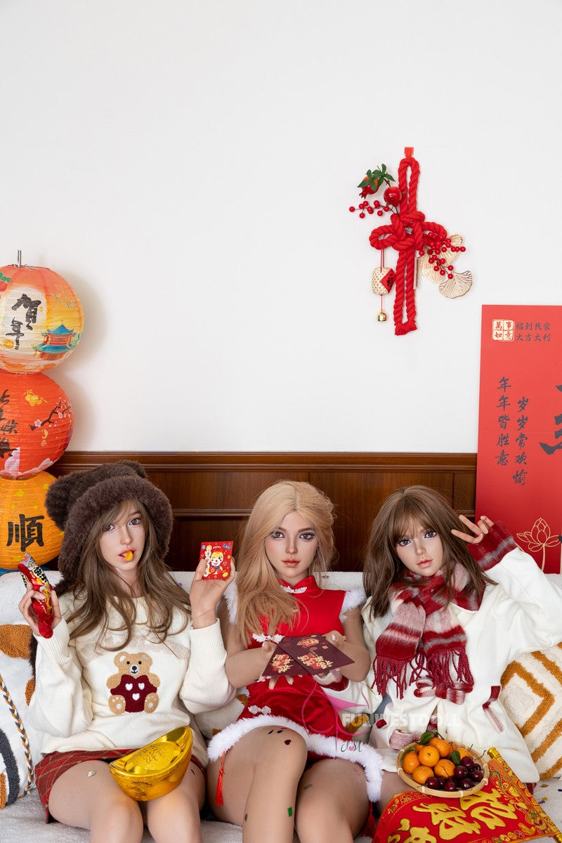 Lily bambola del sesso (FunWest Doll Coppa F da 156 cm #036S in silicone)