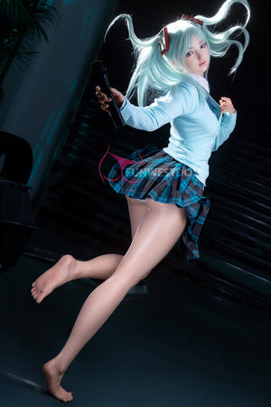 Hatsune Miko Sex Doll (FunWest Doll 159 cm A-CUP #041s Silicone)