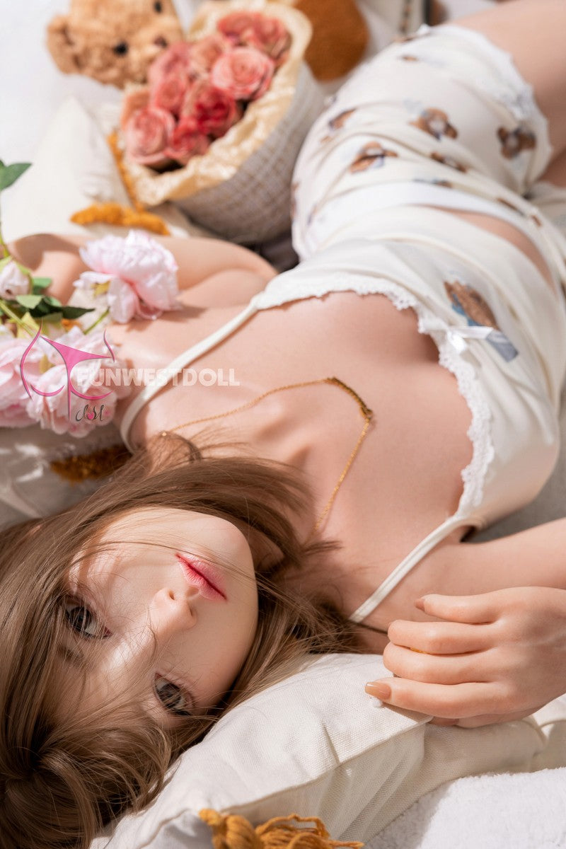 Amy bambola del sesso (FunWest Doll 159 cm Coppa A #041S Silicone)