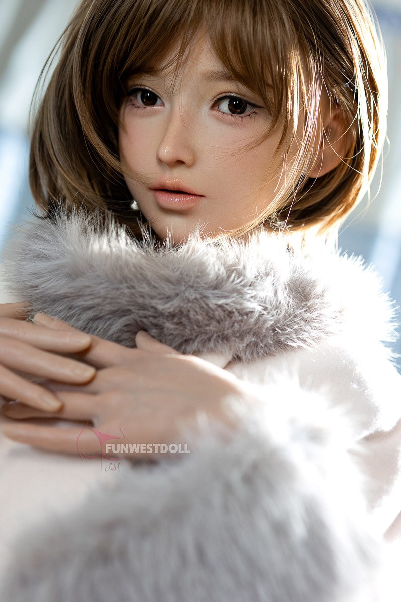 Amy bambola del sesso (FunWest Doll Coppa G da 157 cm n. 041SJ RST silicone)