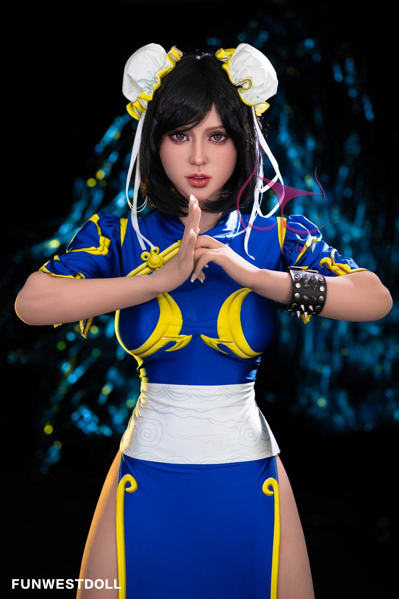 Chun Li Sex Doll (FunWest Doll 155 cm F-CUP #032 TPE)