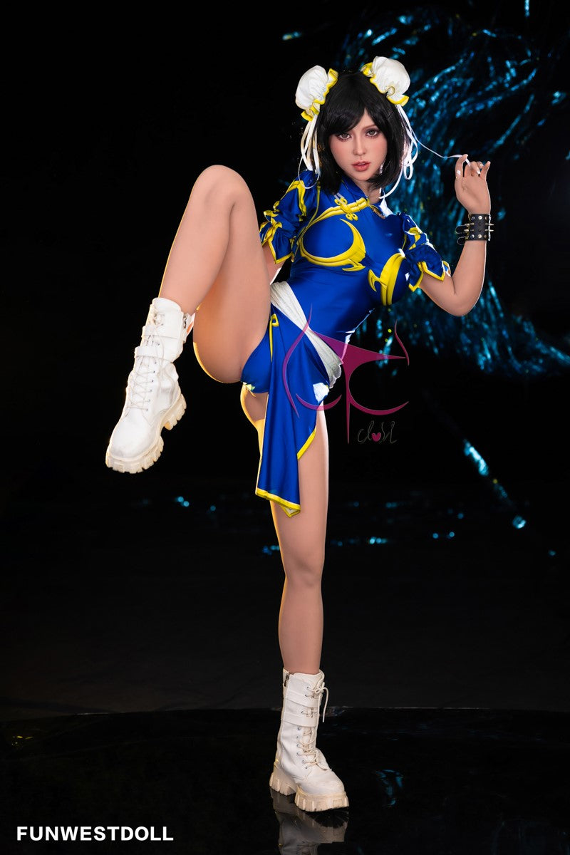 Chun Li Sex Doll (FunWest Doll 155 cm F-CUP #032 TPE)
