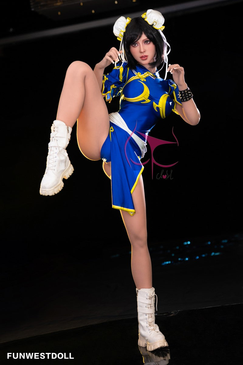 Chun Li Sex Doll (FunWest Doll 155 cm F-CUP #032 TPE)