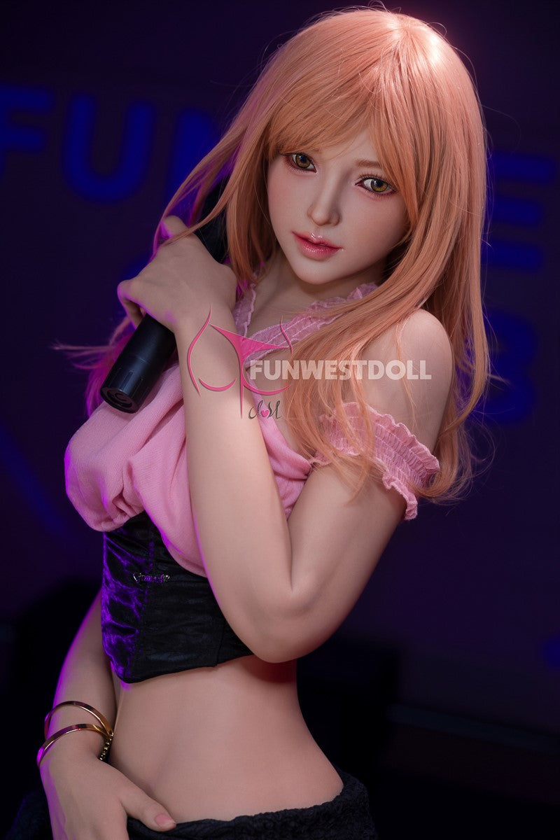 Alice bambola del sesso (FunWest Doll Coppa C da 157 cm #038 TPE)