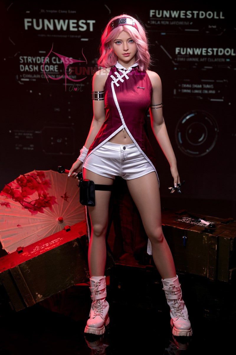 Sakura Alice Sex Doll (FunWest Doll 159 cm A-CUP #038 S-TPE) EXPRESS