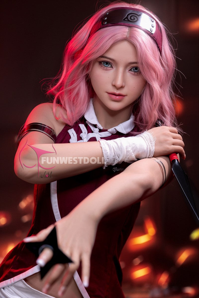 Sakura Alice Sex Doll (FunWest Doll 159 cm A-CUP #038 S-TPE) EXPRESS