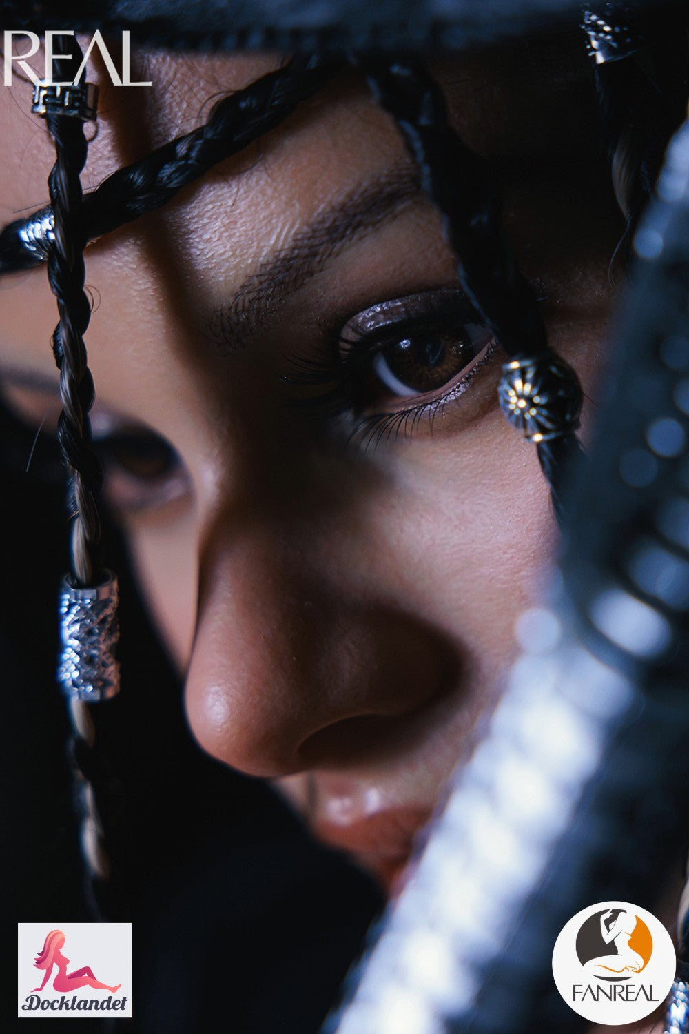 Vanessa bambola del sesso (FanReal Doll Coppa F da 168 cm in silicone)