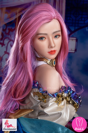 Bambola di sesso fumiko (YJL Doll 158 cm G-CUP #803 TPE+silicone) EXPRESS