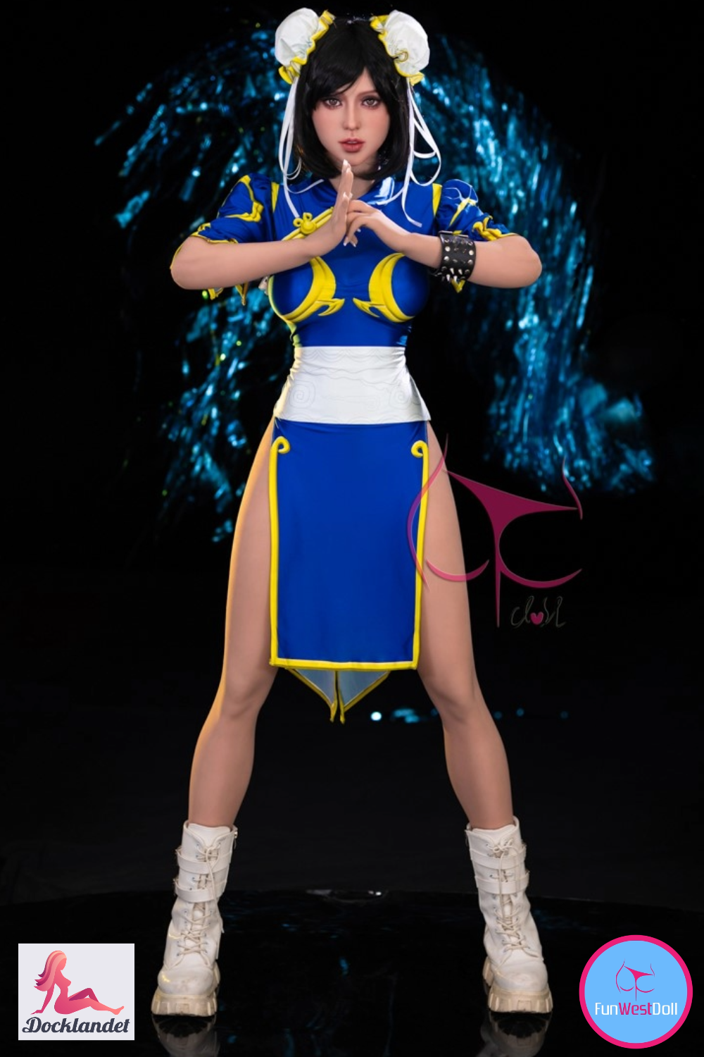 Chun Li bambola del sesso (FunWest Doll Coppa F da 155 cm n. 032 TPE)