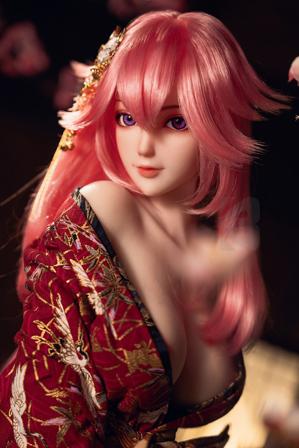 Yae Miko bambola del sesso (BC-Doll 76 cm E-Cup G01A Silicone)