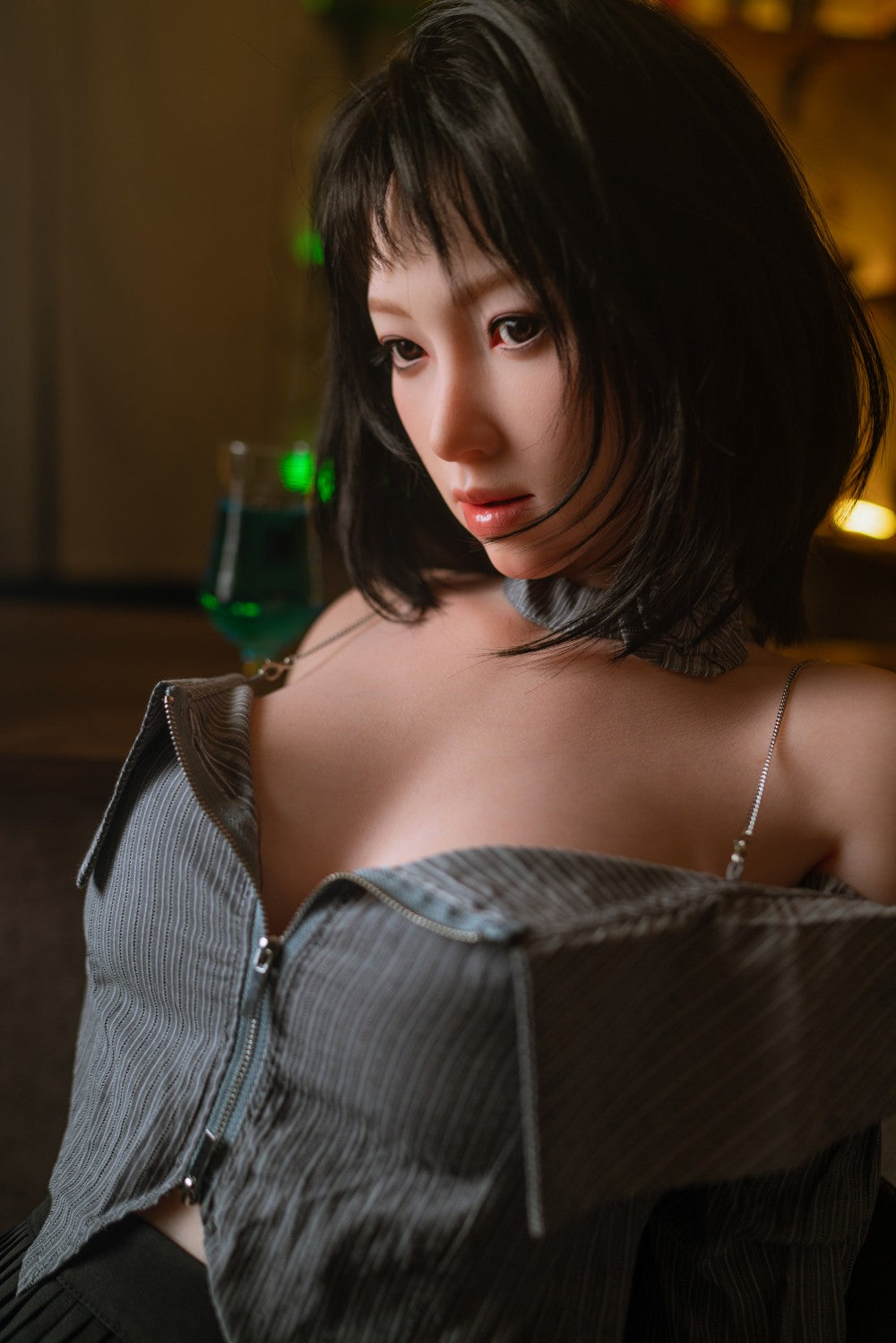 Nicole bambola del sesso (Zelex 162 cm Coppa D GE68-1 Silicone)