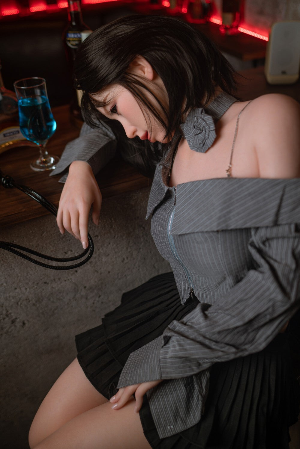 Nicole bambola del sesso (Zelex 162 cm Coppa D GE68-1 Silicone)